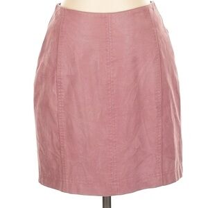 Free People Pink Mini Skirt
